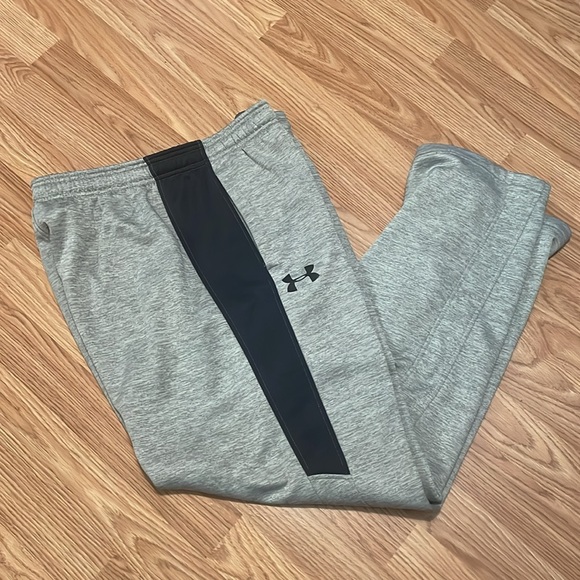 Under Armour Sweatpants XL Gray/black - Picture 3 of 7